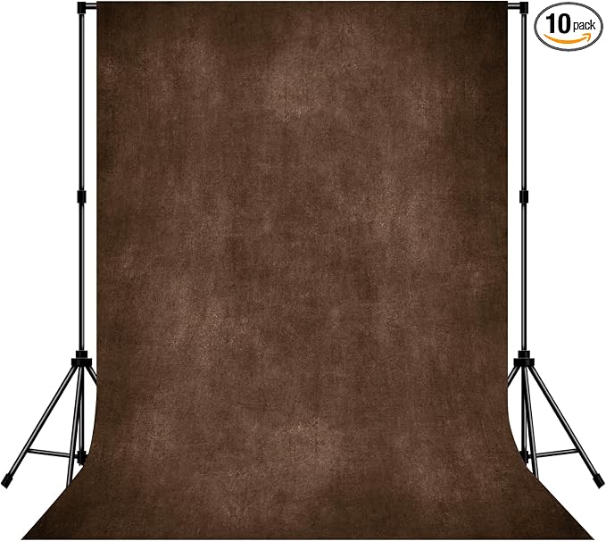 Brown Photo Backdrop Studio Abstract Texture Photography Background 5x7ft | by MIZSYE