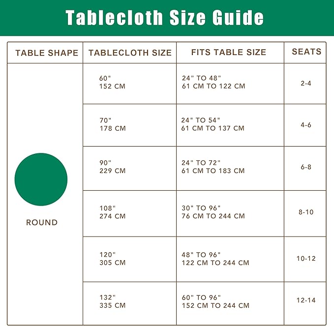 Biscaynebay Textured Fabric Round Tablecloths 90", Silver Grey Water Resistant Table Cloths Circle Folding Table Covers Linen for Dining, Kitchen, Wedding & Parties etc.