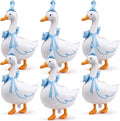 Soulchen 6 Pcs One Silly Goose Balloons Set 33" Giant White Goose Foil Balloons by Soulchen