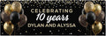 Let’s Make Memories Personalized Celebration Banner by LetsMakeMemories