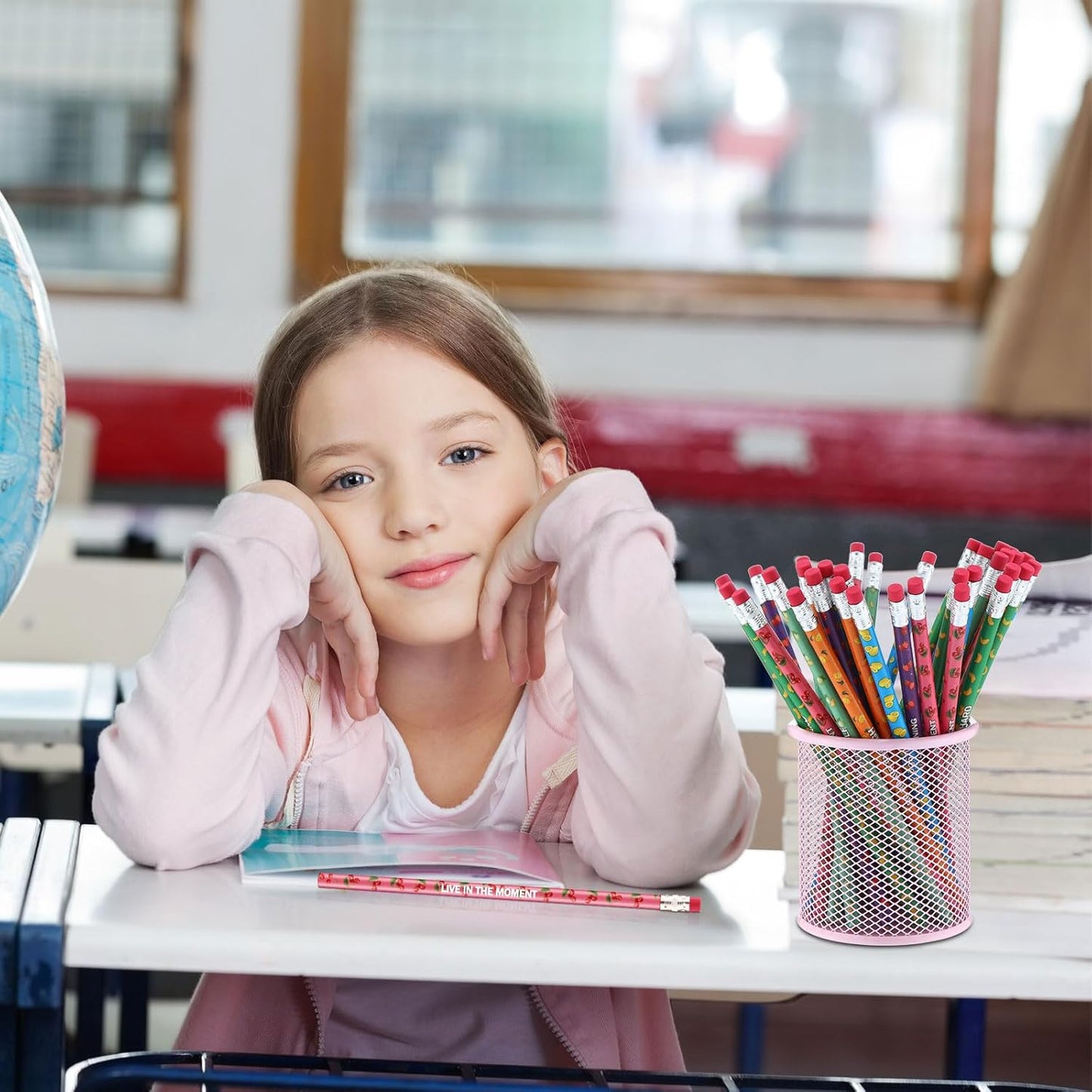 720 Pcs Scented Pencils Bulk for Kids Inspirational Motivational Cute Fun Fruit Wood Smelly Graphite Pencils with Erasers for School Classroom Office Students Girls Boys Gifts Supplies