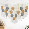 Large Macrame Wall Hanging Boho Woven Tapestry Chic Modern Home Decorations | by KHOYIME