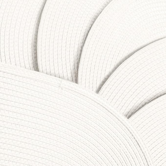 AHHFSMEI Placemats Set of 8 for Dining Table Washable Woven Non-Slip 18x12 - Image 3