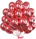 PartyWoo Metallic Pink Balloons 50pcs Chrome Hot Pink Magenta Fuchsia Color | by PartyWoo