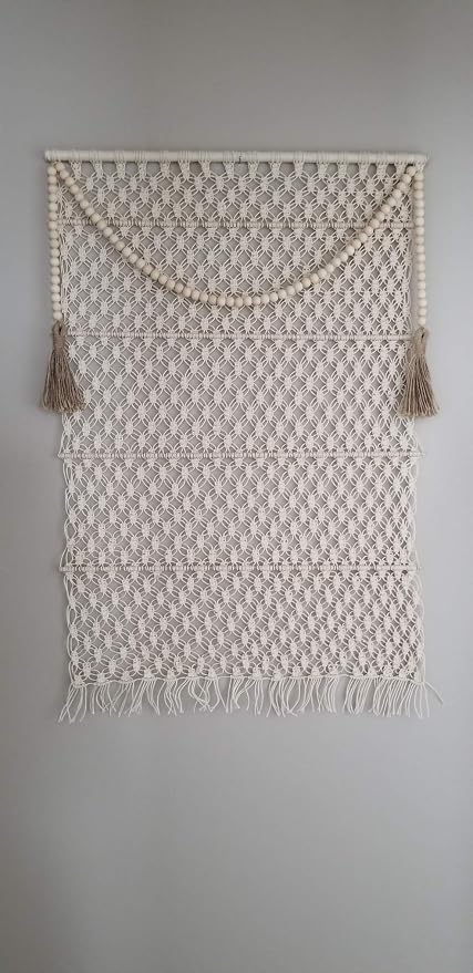 Wood Beads Garland with Tassel - Image 7