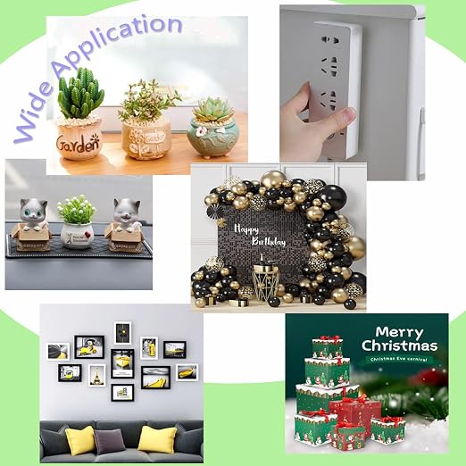 240 Pcs Sticky Tack, Double Sided Sticky Dot, No Trace Poster Adhesive Putty - Image 5
