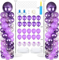 2 Sets Adjustable Balloon Column Stand Kit by Naozinebi