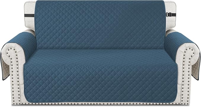 XINEAGE Waterproof Loveseat Sofa Cover, Washable Slipcover 2 Seater Couch Cover by XINEAGE