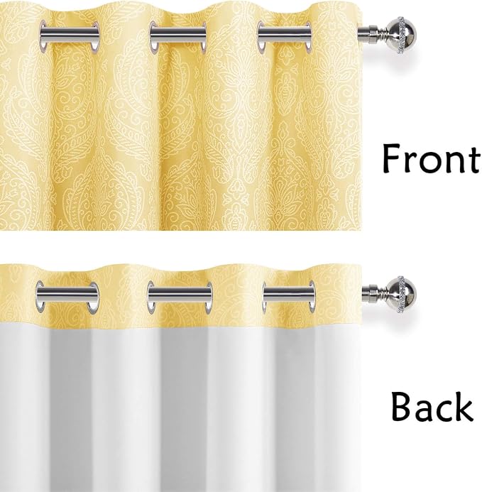 DWCN Ombre Blackout Curtains for Living Room - Image 4