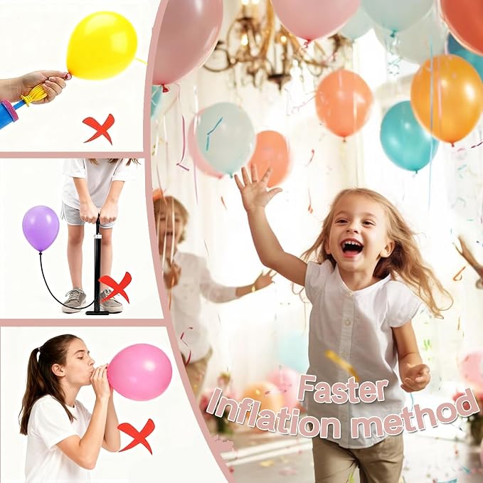 4-in-1 Electric Balloon Pump for All Balloons, Inflatables, and Sports Balls - Image 3