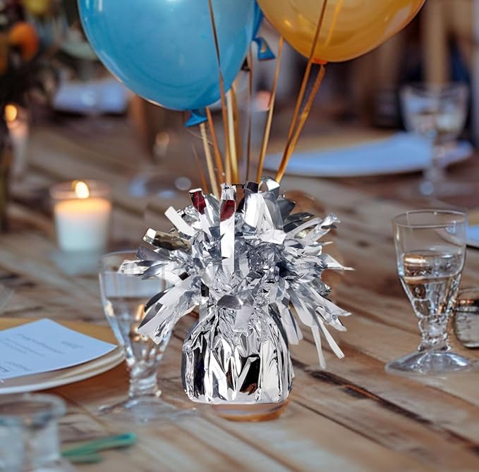 Balloon Weights Silver 2Pcs | Perfect - Image 3