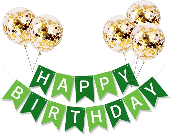 Happy Birthday Banner Sign Bunting Hanging Decorations by Unknown