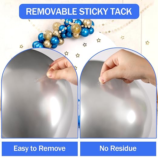 JANYUN 1000 Pcs Sticky Dots, 10 mm Round Putty Clear Double Sided Tape | Glue - Image 4