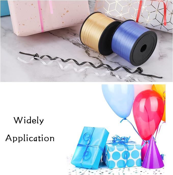 100 Yards Curling Ribbon-Balloon 6PCS Ribbon-Balloon String - Image 4