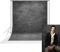 UrcTepics 8x16ft Dark Grey Abstract Textured Backdrop. Personal Headshot by UrcTepics