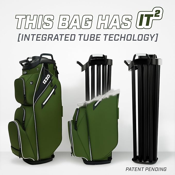 Izzo Ultimate Organizer Golf Cart Bag