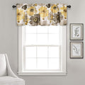 Lush Decor Leah Room Darkening Window Curtain Valance, 18 inch x 52 inch by LushDecor