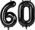 Black Number 60 Balloon 40 Inch by IWERP