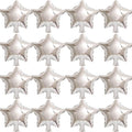 Silver Star Balloons, 50 Pieces 10" Star Balloons, PSKJATIN 50 Pieces 10" Star by PSKJATIN