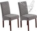 Waterproof Dining Chair Covers Set of 2 Parsons Chair Slipcovers | Double by Genina