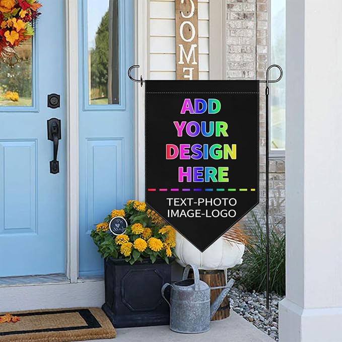 Custom Garden Flag for Outdoor Personalized Yard Flag Add Your - Image 2