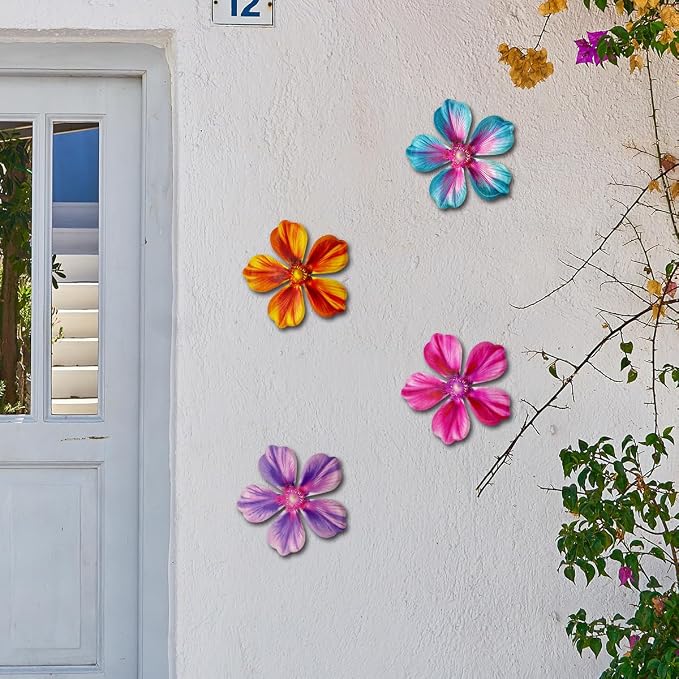 Giyyomtr Metal Flowers Wall Decor - Image 5