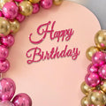 TONIFUL Happy Birthday Sign for Backdrop by TONIFUL