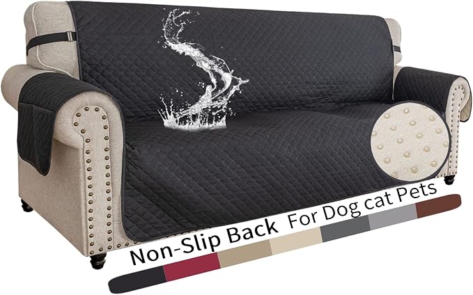 XINEAGE Quilted Sofa Cover Waterproof Couch Covers - Image 8