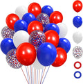 Red White and Blue Balloons by Mobacurty