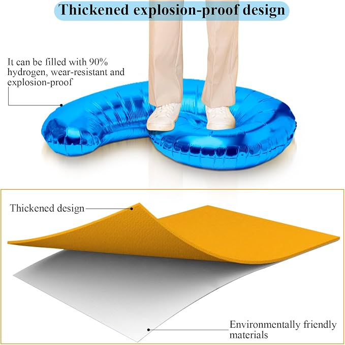 Number 1 Balloons for 1th Birthday Party Decorations, 0-100 Large No.1 Balloons - Image 3