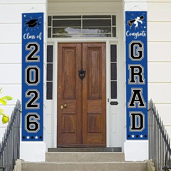 Graduation Decorations Class of 2026 Hanging Grad Banner, Graduation - Image 5