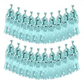 MECCANIXITY 20Pcs Shiny Tassel Garland Banner Tissue Paper by MECCANIXITY
