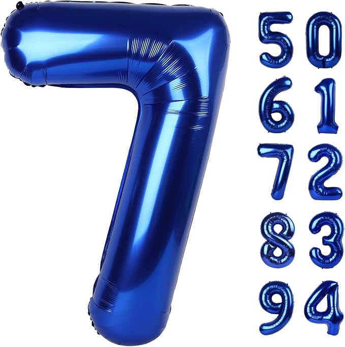 Night Blue 7 Balloon by IWERP