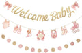 Baby Girl Baby Shower Decorations, Baby in Bloom Garland Decor, Pastel Pink by Unknown