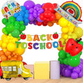 Back To School Party Decorations Kit 151 Pcs Back to School Balloon Arch | Back by AYDILOUP