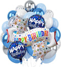 Birthday Decoration Set Colorful Happy Birthday Banner Balloon by OSAMUHA