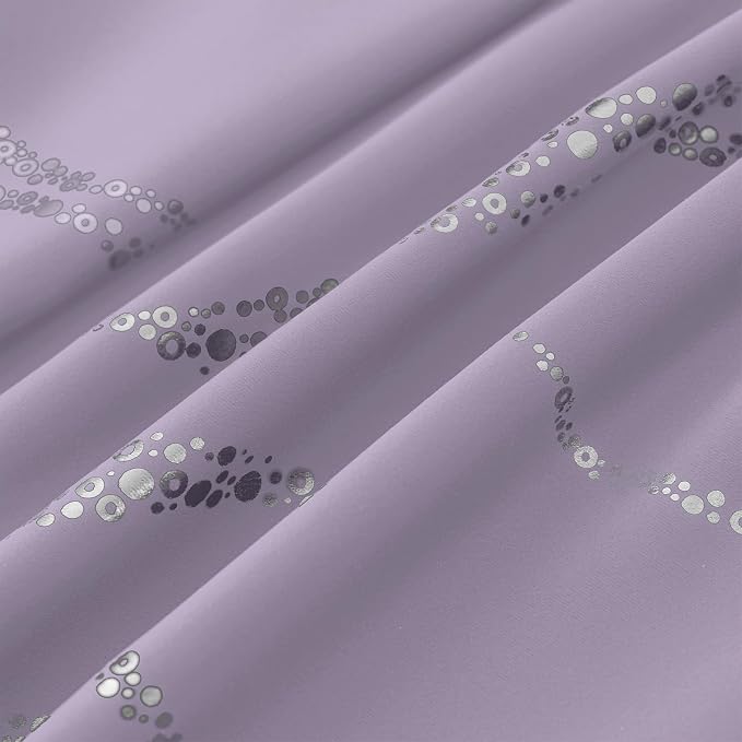 Yakamok Lilac Light Blocking Curtains - Image 7