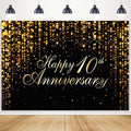 Happy 10th Anniversary Backdrop by Ayayiya
