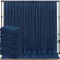 40ftx10ft Wrinkle Free Navy Blue Backdrop Curtains by ENJOYYOURPARTY