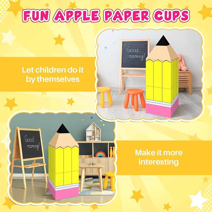 3 Pcs Back to School Decoration Large Pencil Boxes Pencil Decorations - Image 5