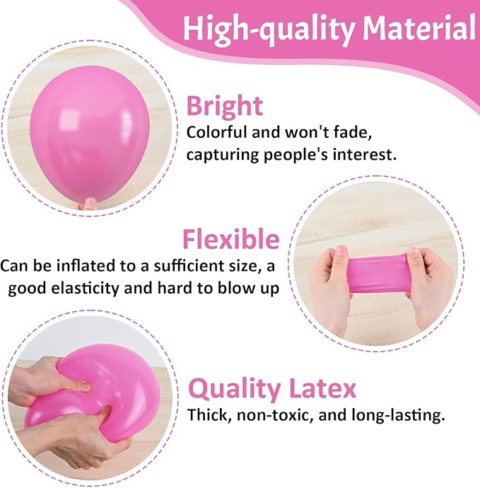 Paready Pink Balloons Set - Image 9