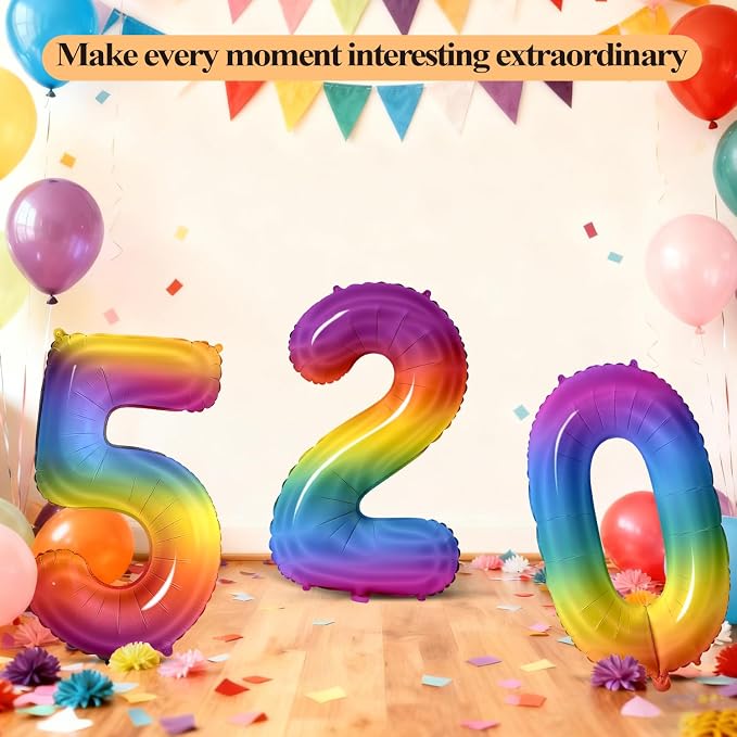 Number 96 Balloons for 96th Birthday Party Decorations, 0-100 Large No.96 - Image 6