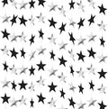 BEISHIDA Black Silver Star Garland Decor Twinkle Paper Star Streamers Backdrop by Beishida