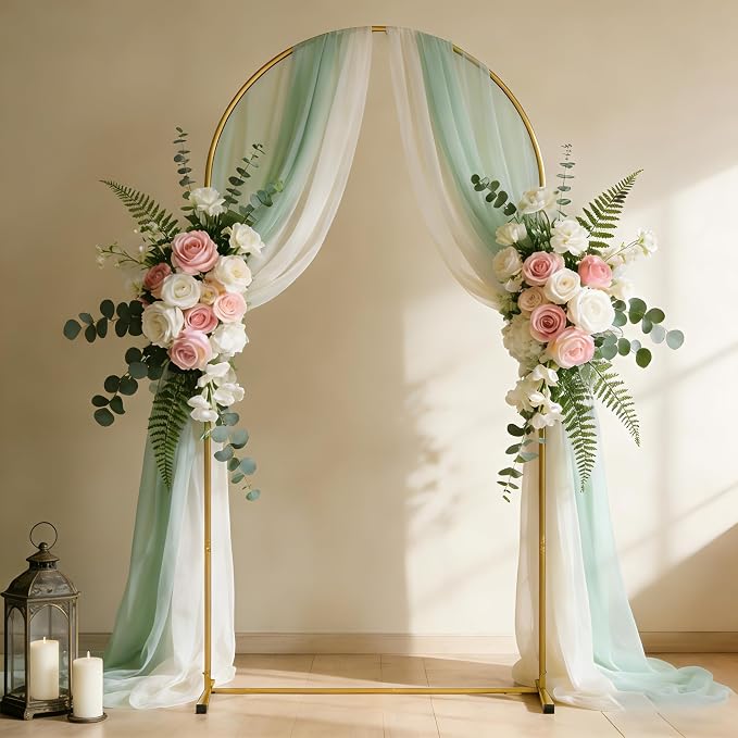 6.6FT Arch Backdrop Stand, Wedding Arch Backdrop Stand, Balloon Arch Stand | - Image 7