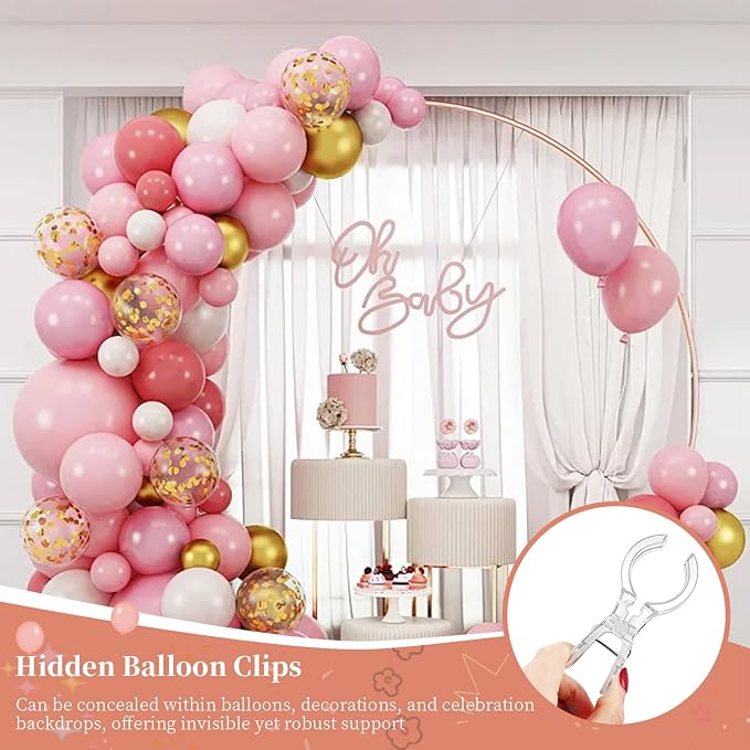 20 Pcs Balloon Arch Clips for Backdrop, Birthday Decoration, Beach Towels - Image 5