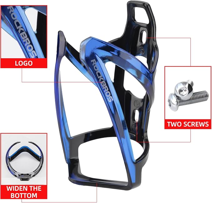 ROCKBROS Bike Water Bottle Holder Ultralight Bottle Cages - Image 5
