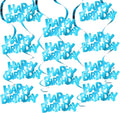BEISHIDA 12 Pcs Happy Birthday Hanging Swirl Decorations by Beishida
