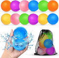 12Pcs Reusable Water Balloons, Pool Beach water Toys by WhereFunMeetsGrowth