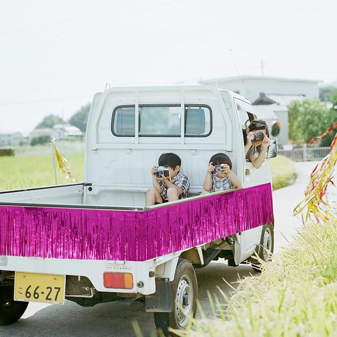 Hot Pink Party Decorations 48FT - Image 5