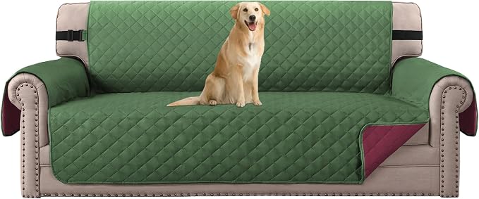H.VERSAILTEX Reversible Christmas Couch Covers by HVERSAILTEX